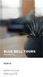 Mobile Screenshot of bluebelltours.com